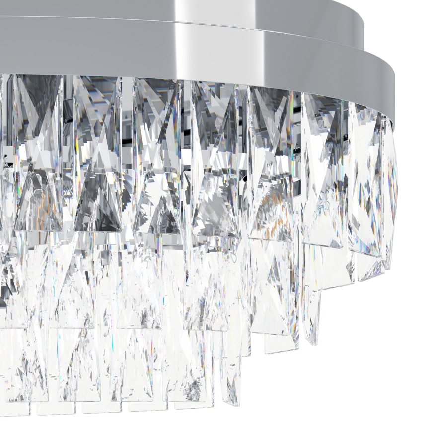 Eglo - Lámpara de araña de luces con cadena 13xE14/40W/230V cromo brillante