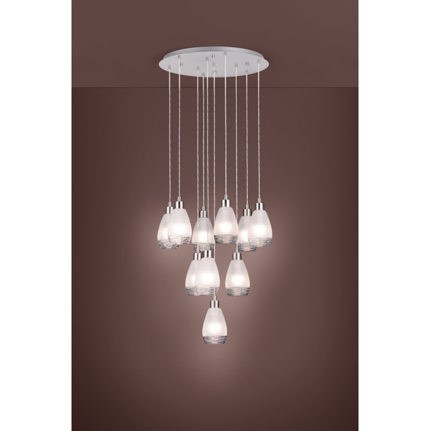Eglo - Lámpara colgante 10xE27/60W/230V