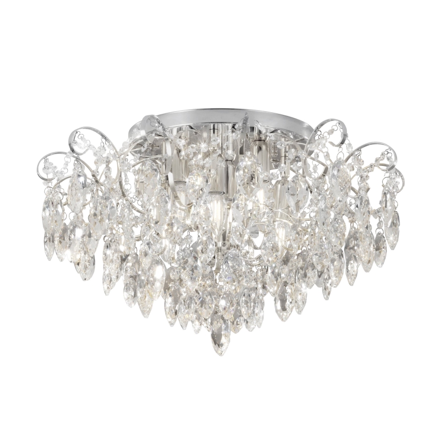 Eglo - Lámpara de araña de luces de superficie 6xE14/25W/230V