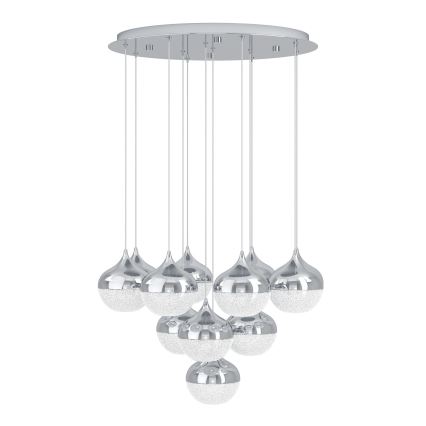 Eglo - Lámpara de araña LED Regulable de cable 10xLED/3,1W/230V