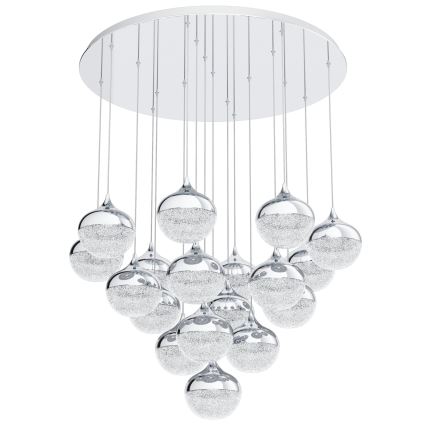 Eglo - Lámpara de araña LED regulable de cable 18xLED/3,1W/230V