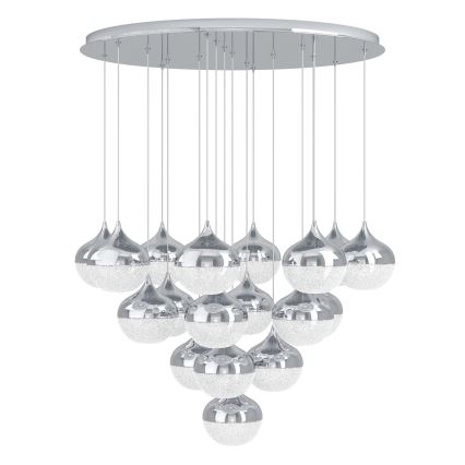 Eglo - Lámpara de araña LED regulable de cable 18xLED/3,1W/230V