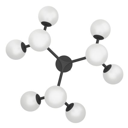 Eglo - Lámpara de araña LED de superficie 9xG9/3W/230V