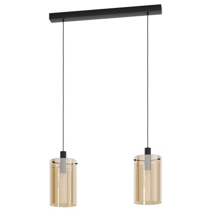 Eglo 39538 - Lámpara de araña de cable 2xE27/40W/230V