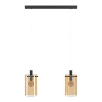 Eglo 39538 - Lámpara de araña de cable 2xE27/40W/230V