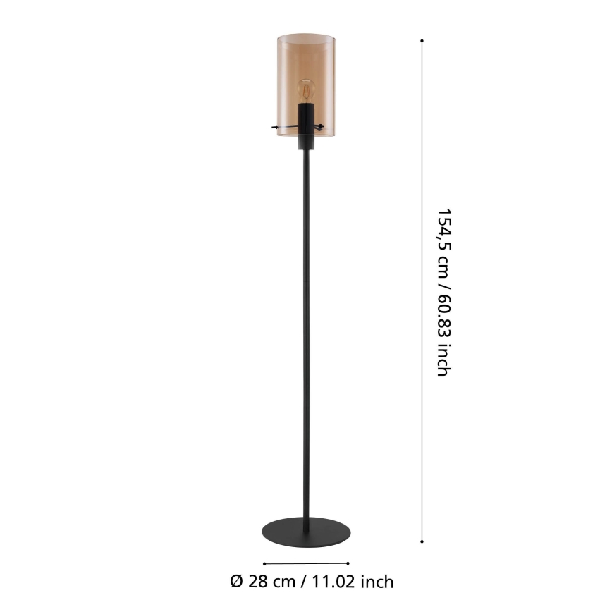 Eglo 39542 - Lámpara de pie 1xE27/40W/230V