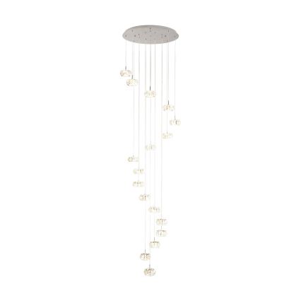 Eglo - Lámpara de araña LED regulable 17xLED/4,5W/230V