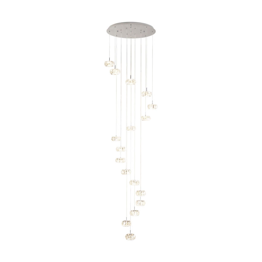 Eglo - Lámpara de araña LED regulable 17xLED/4,5W/230V