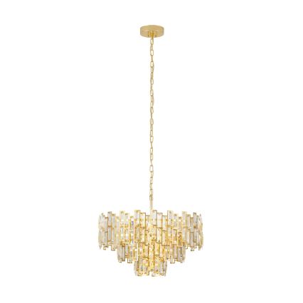 Eglo - Lámpara de araña de cadena 10xE14/25W/230V dia. 63 cm