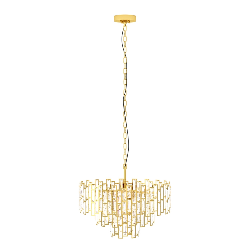 Eglo - Lámpara de araña de cadena 10xE14/25W/230V dia. 63 cm