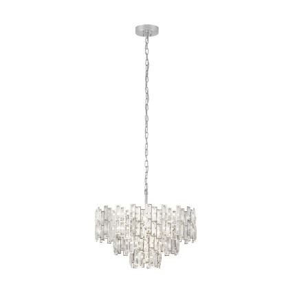 Eglo - Lámpara de araña de cadena 10xE14/25W/230V dia. 63 cm