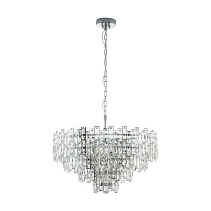Eglo - Lámpara de araña de cadena 10xE14/25W/230V dia. 78 cm