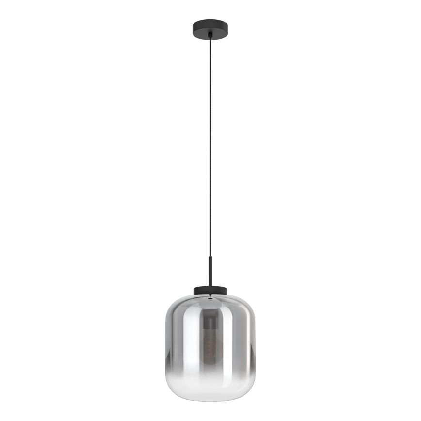 Eglo - Lámpara colgante 1xE27/40W/230V diá. 25 cm ahumado