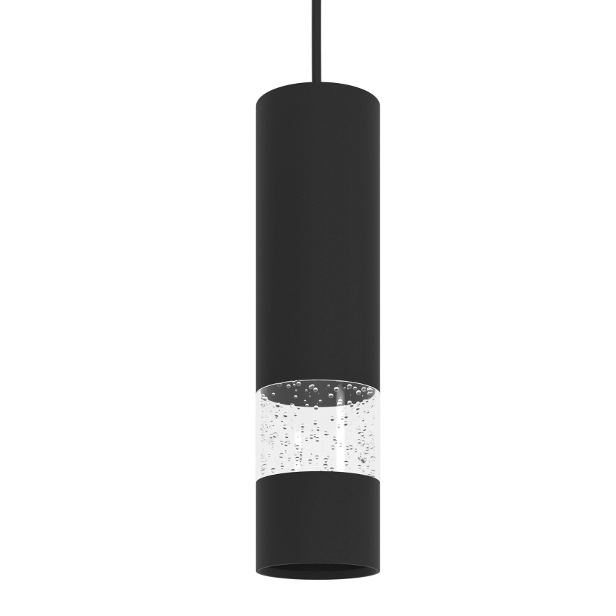 Eglo - Lámpara LED colgante 1xGU10/4,6W/230V negro