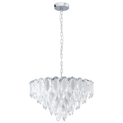 Eglo - Lámpara colgante de cadena 10xE14/40W/230V
