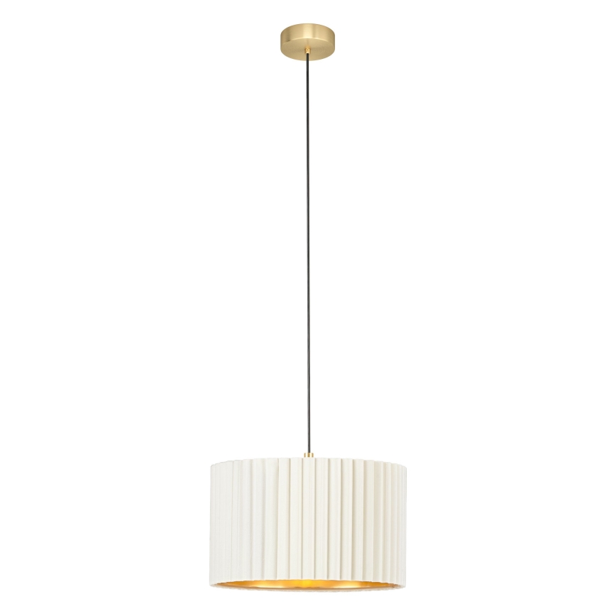 Eglo - Lámpara colgante de cable 1xE27/40W/230V blanco