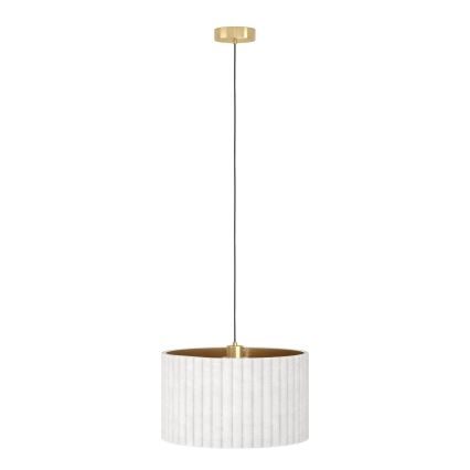 Eglo - Lámpara colgante de cable 1xE27/40W/230V blanco