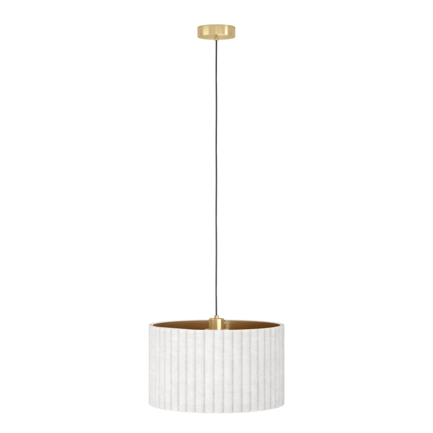 Eglo - Lámpara colgante de cable 1xE27/40W/230V blanco