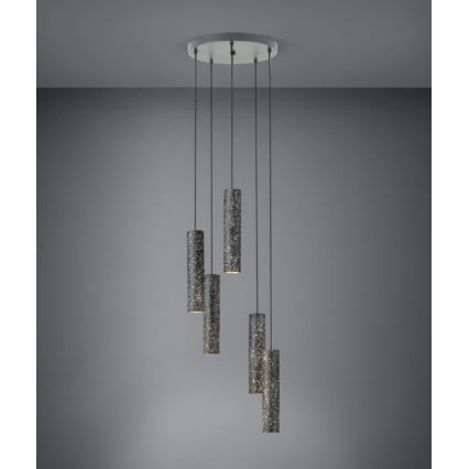 Eglo - Lámpara de araña LED de cabe 5xGU10/4,5W/230V
