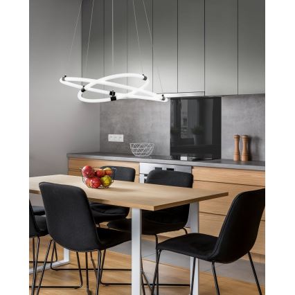 Eglo - Lámpara LED colgante LED/22W/230V