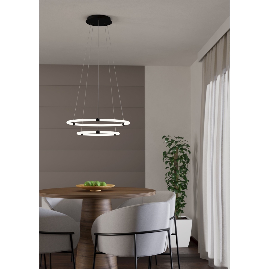 Eglo - Lámpara LED colgante LED/22W/230V