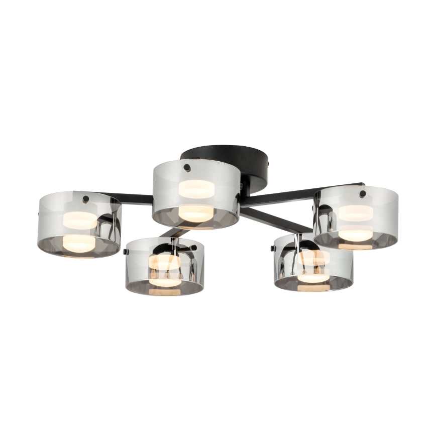 Eglo - Lámpara colgante LED regulable 5xLED/5,4W/230V
