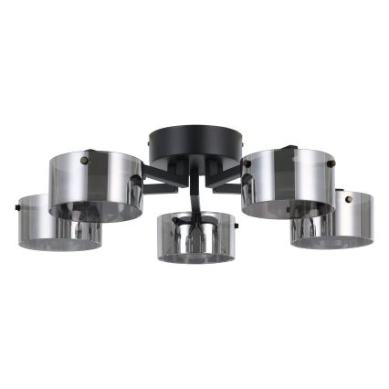 Eglo - Lámpara colgante LED regulable 5xLED/5,4W/230V