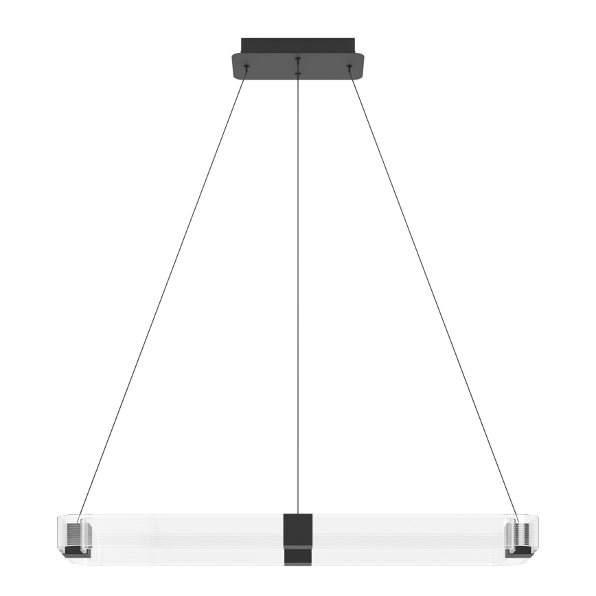 Eglo - Lámpara de araña LED regulable LED/39,2W/230V 3000K negro