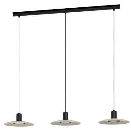 Eglo - Lámpara LED colgante 3xGU10/4,6W/230V 3000K