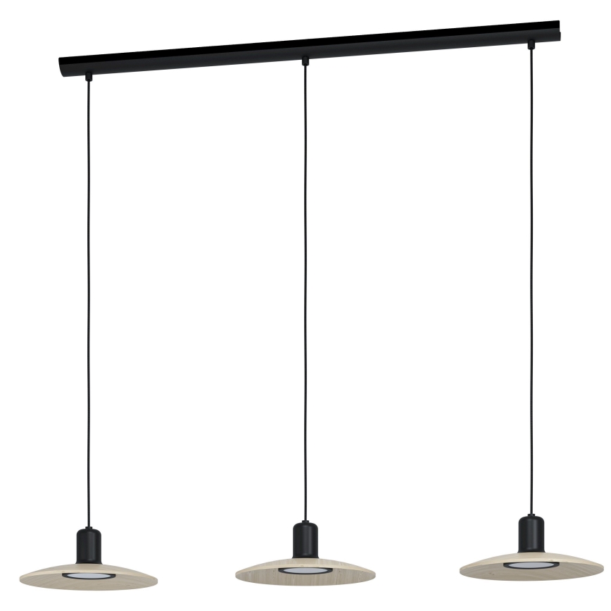 Eglo - Lámpara LED colgante 3xGU10/4,6W/230V 3000K