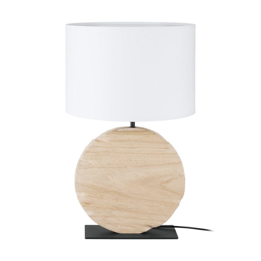 Eglo - Lámpara de mesa 1xE27/40W/230V 63,5 cm marrón