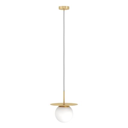 Eglo - Lámpara colgante 1xE27/40W/230V dorado