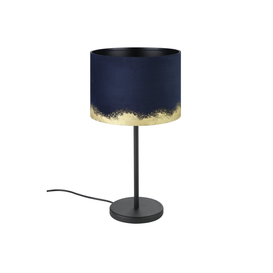Eglo 39975 - Lámpara de mesa CASUARITA 1xE27/40W/230V azul/dorado