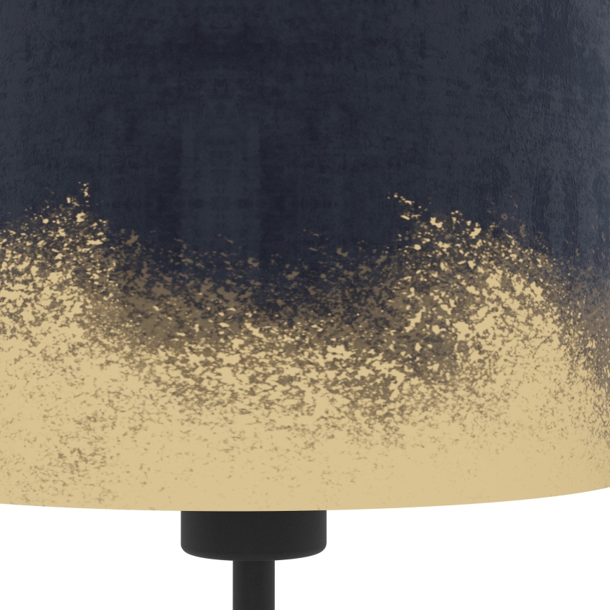 Eglo 39975 - Lámpara de mesa CASUARITA 1xE27/40W/230V azul/dorado