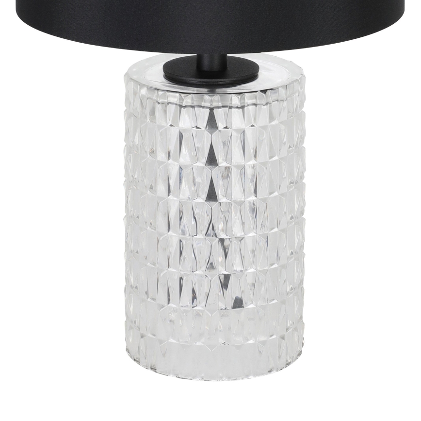 Eglo - Lámpara de mesa 1xE27/40W/230V negro