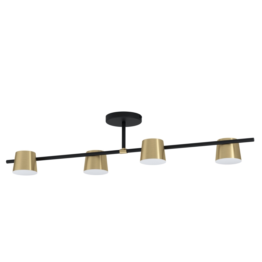 Eglo - Lámpara de techo LED 4xGU10/4,6W/230V 3000K dorado