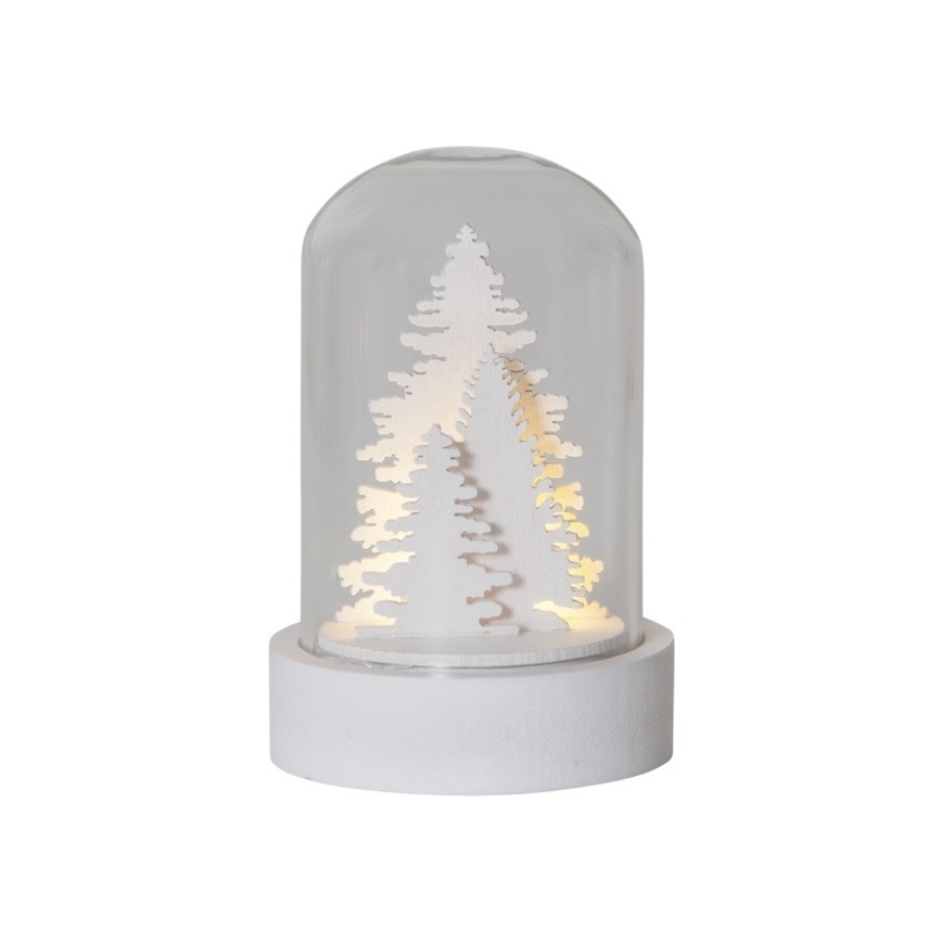 Eglo - SET 3x Decoración de Navidad LED 1xLED/0,06W/1xCR2032 blanco