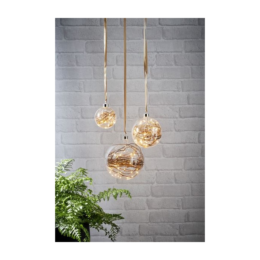 Eglo - Decoración navideña LED 15xLED/0,064W/4,5/230V