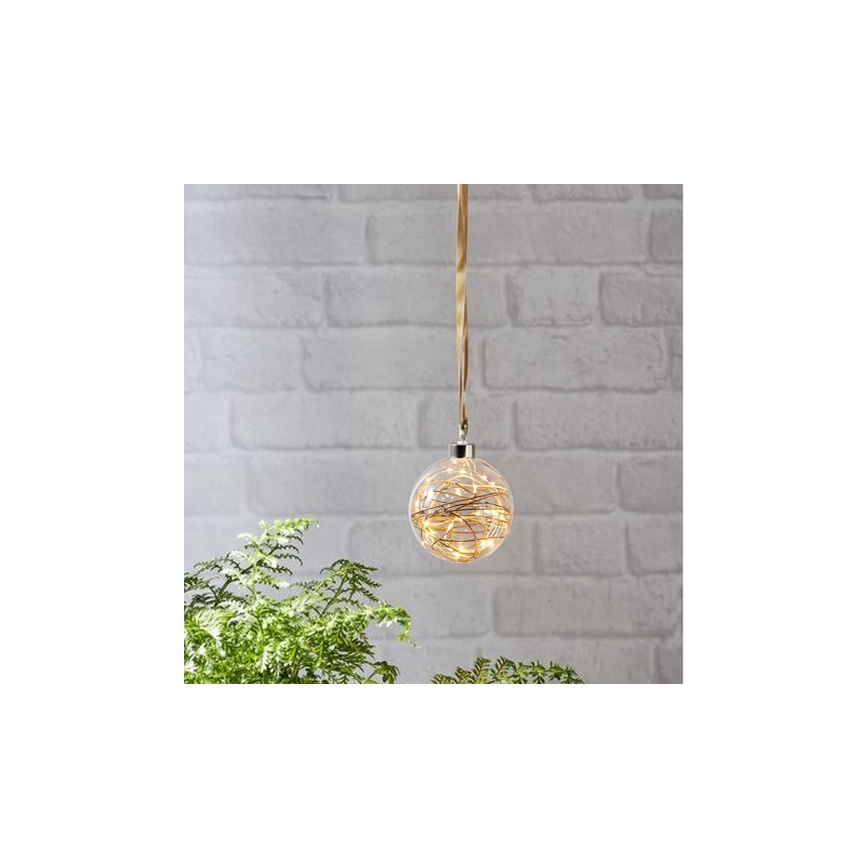 Eglo - Decoración navideña LED 30xLED/0,064W/3/230V Ø 15 cm