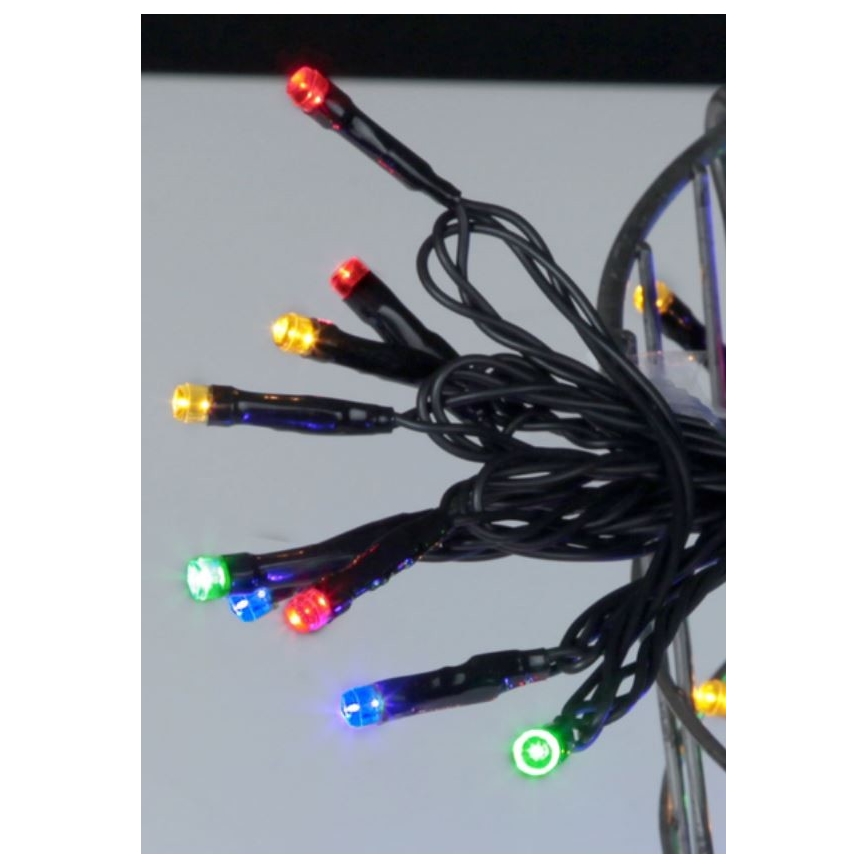Eglo - Cadena LED de Navidad para exteriores 80xLED 8m IP44 multicolor