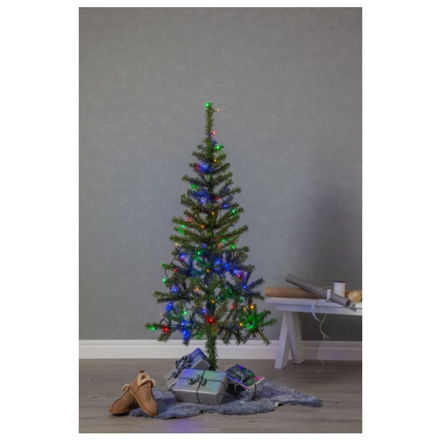 Eglo - Cadena LED de Navidad para exteriores 80xLED 8m IP44 multicolor