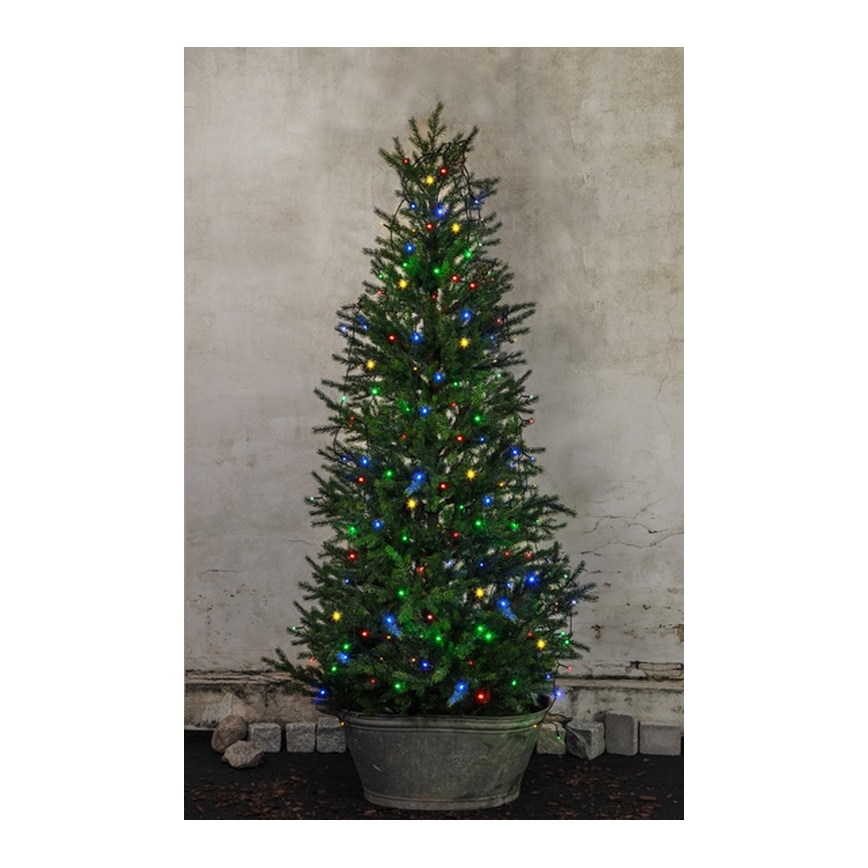Eglo - Cadena LED de Navidad para exteriores 160xLED 2m IP44 multicolor