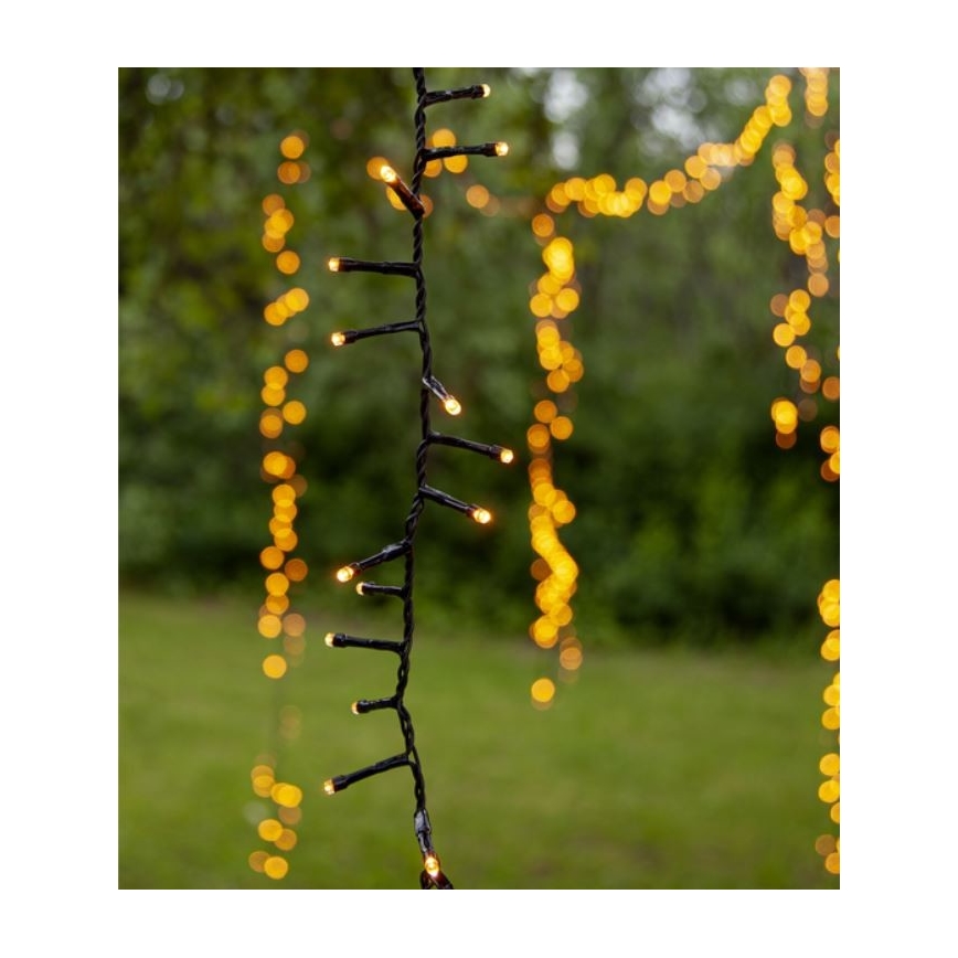 Eglo - Cadena LED de Navidad para exteriores 800xLED 21m IP44 blanco cálido