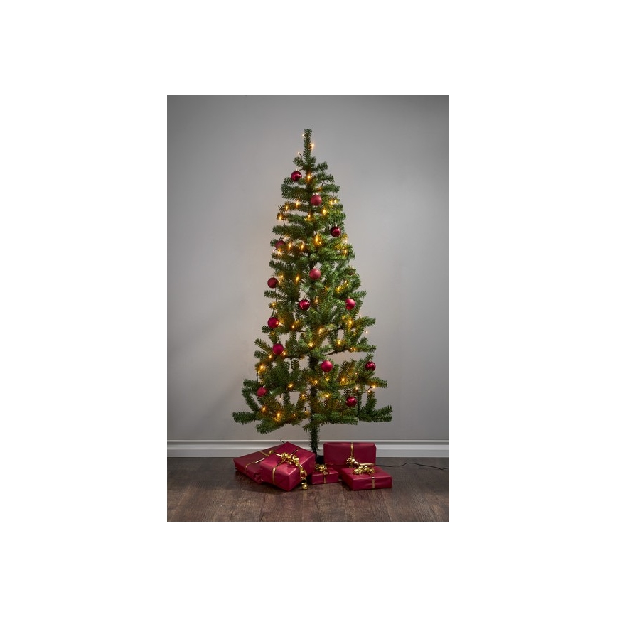 Eglo - Cadena LED de Navidad para exteriores 80xLED 5,6m IP44 blanco cálido
