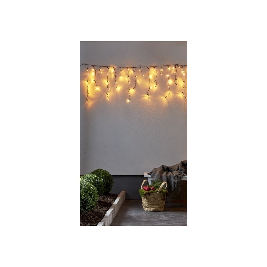 Eglo - Cadena LED de Navidad para exteriores 240xLED 5,9m blanco cálido IP44