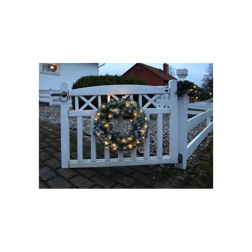 Eglo - Corona de Navidad LED de exterior 30xLED/0,064W/3/230V IP44