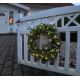 Eglo - Corona de Navidad LED de exterior 30xLED/0,064W/3,4/3V IP44
