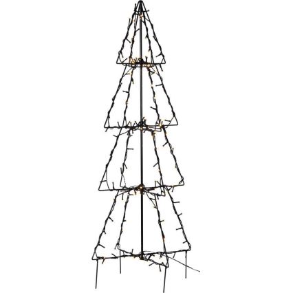 Eglo 411162 - Decoración navideña LED para exterior 140xLED/0,066W/31/230V 90 cm IP44 blanco cálido