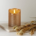 Eglo 411498 - Vela LED FLAMME RUSTIC LED/2xAA dorado