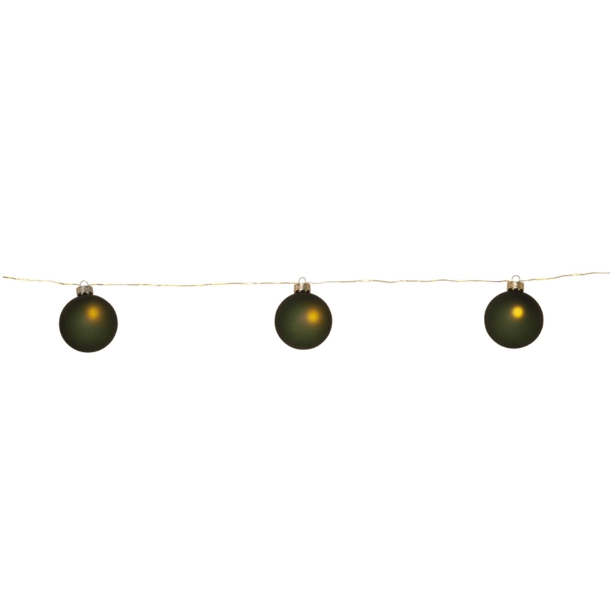 Eglo 411558 - Cadena de luces LED decorativa BLISS 22xLED/3xAA 1,6m blanco cálido